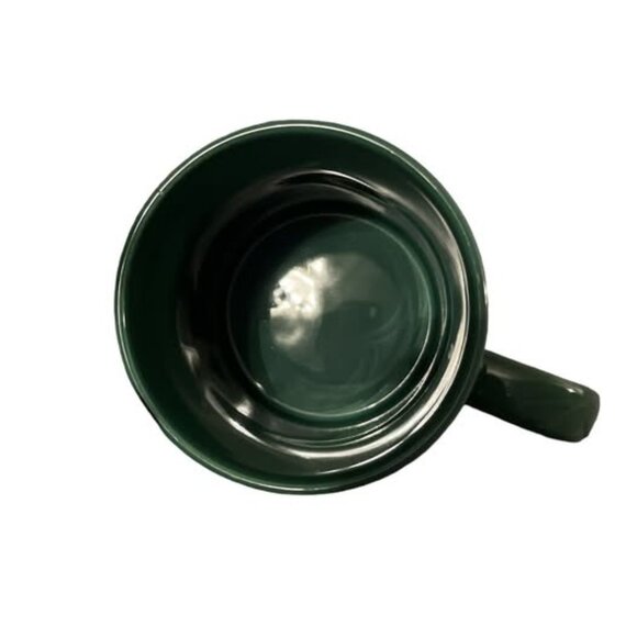 PEANUTS Large 20oz 'MERRY' Mug Christmas Snoopy Dark Green - Picture 5 of 6